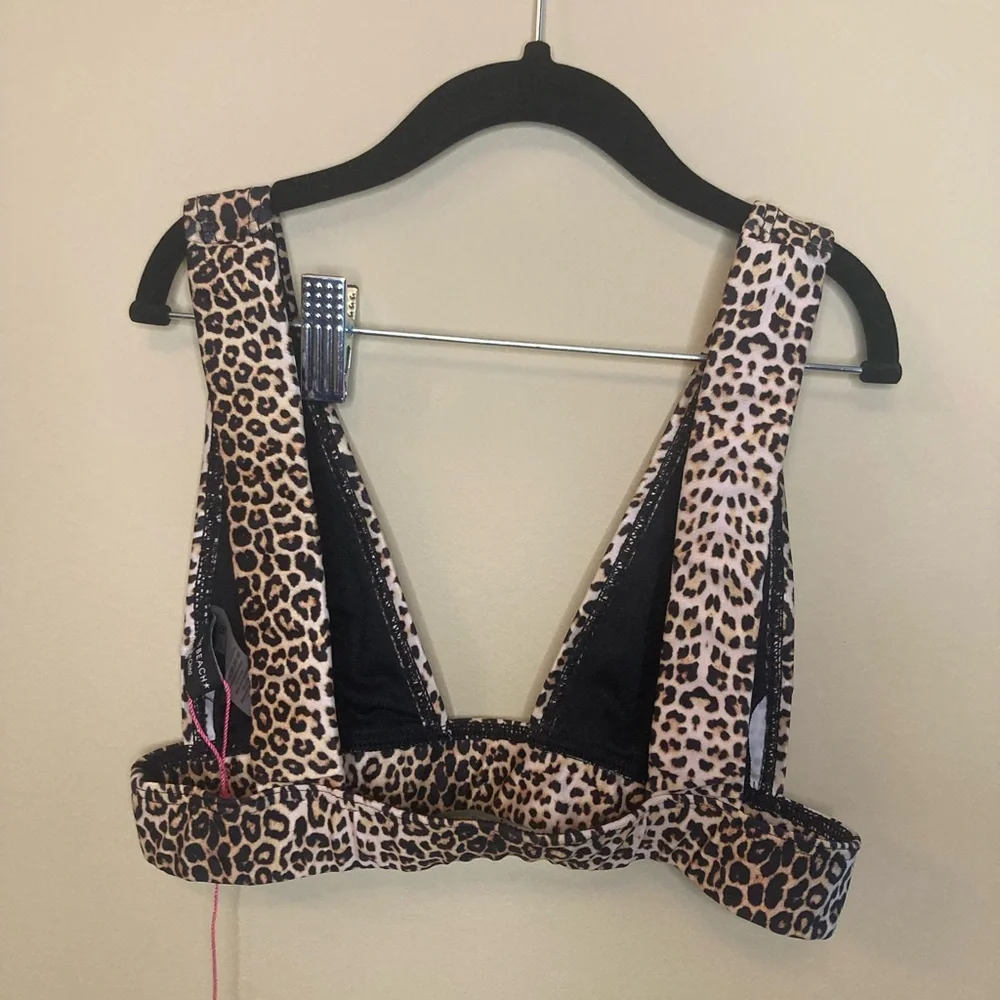 ASOS Leopard print 2-piece Bikini set - Picture 4 of 7